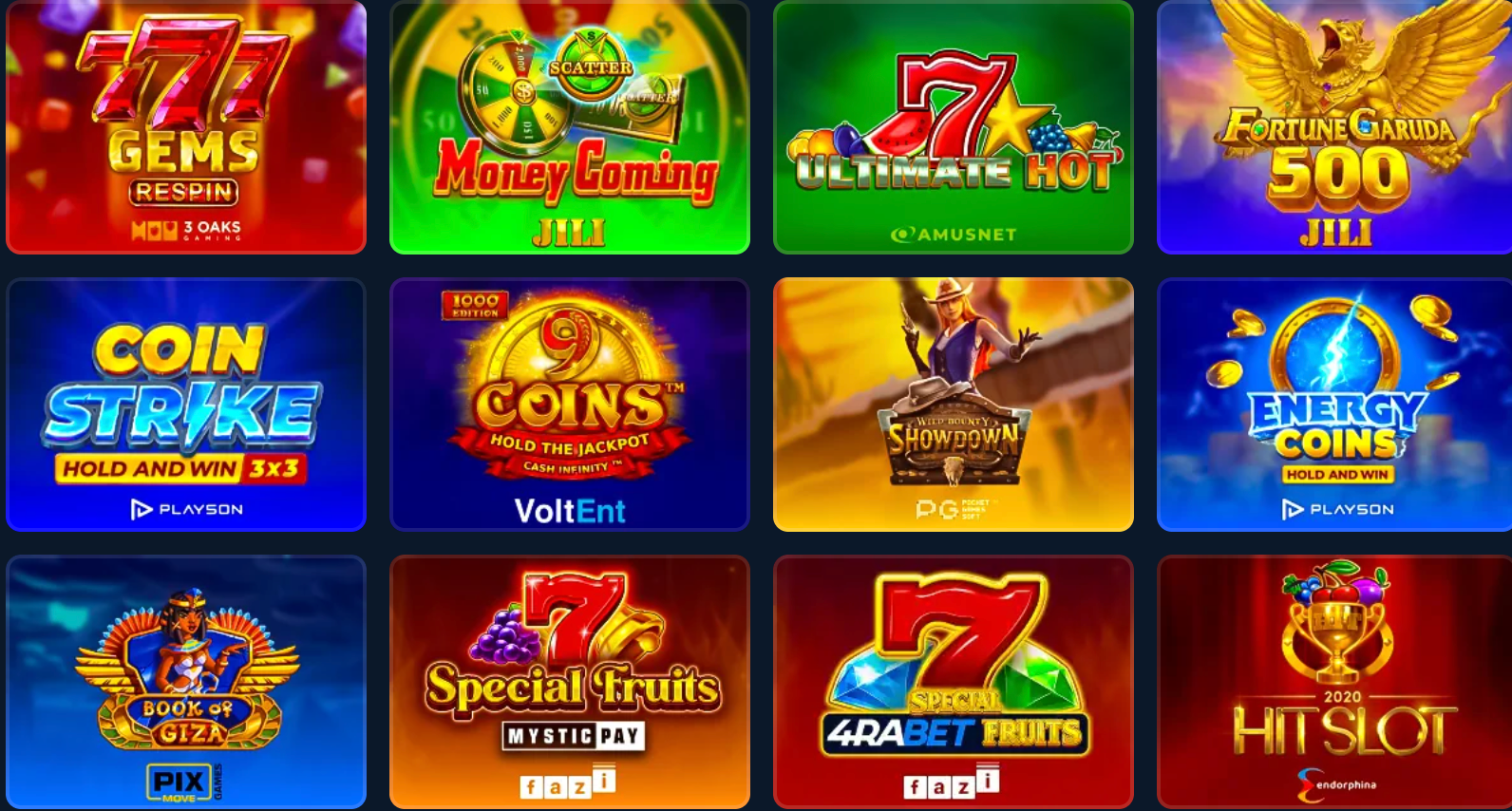 4rabet casino gambling tables